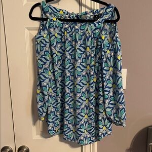 Floral Off-Shoulder Women Top